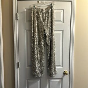 Cable & gauge sequin pants! Size medium! Worn once